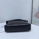 Барсетка м'яка чоловіча шкіряна для гаджетів Tiding Bag 12977 21х23х5.5 чорна, через плече (JDT-0849960) - зображення 6