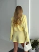 Жіночий класичний костюм (піджак+спідниця+шорти) Uaclothes 42-44 Жовтий (like37590-180231349) - изображение 7