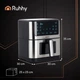Мультипечь аэрогриль аэрофритюрница Ruhhy 8 л XXL антипригарная PTFE с сенсорным управлением 30 x 30 x 35 см (25512) - изображение 3