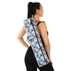Сумка-чехол для коврика для йоги KINDFOLK Yoga bag Zelart, розово-голубой - изображение 1