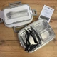 Мульти ланч-бокс с подогревом 3 отделения NOVEEN 1л 220W/12V нержавеющая сталь с приборами - изображение 4