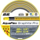 Шланг садовий 2Е AquaFlex Graphite Pro 1/2" 20м 4 шари 20бар -10…+60°C зрошувач 2 конектори адаптер - зображення 1