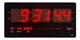 Настінний електронний годинник LED Digital Clock JH 4622 червона підсвітка 46×22 см великий дисплей - зображення 1
