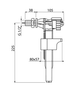 Впускной механизм с боковой подводкой KOLLER POOL VMP2-1/2" - изображение 2
