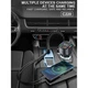 Автомобильный адаптер с FM-модулятором WUW C220 Bluetooth 5.0 PD 25W 3×USB + кабели Type-C/Micro Black (6972573337408) - изображение 6