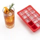 Форма для льда Total Barware M15 силиконовая для охлаждения коктейлей на 15 кубиков Красная (18203-FO-15-c-r) - изображение 2