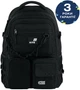 Рюкзак підлітковий Kite Education teens Fear Less 49x33х19 см 24 л Чорний (K26-1018XL-1) - зображення 3