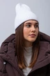 Шапка FAMO SHP-M-20526 Молочний One size (SHP-M-20526) - изображение 3