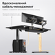 Стіл з електрорегулюванням висоти Anda Seat Xtreme 1600x800 Black - зображення 15
