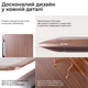 Компьютерный стол с электрорегулировкой высоты Sihoo D07 1.8m Walnut/Black - изображение 11