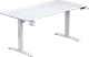 Стіл з електрорегулюванням висоти Anda Seat Xtreme 1600x800 White - зображення 1