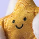 М'який зайчик із зірочкою плюшева іграшка 23см Jellycat Сором'язливий білий кролик із зіркою в лапках Jcr23 - зображення 6
