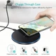 Беспроводное зарядное устройство Fast Charger 30W с функцией быстрой зарядки и подсветкой для iPhone и Android (GY68) Без кабеля Black - изображение 7