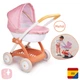 Коляска для ляльки Smoby Baby Nurse Теракотова пудра люлька з корзинкою (7600254124) - изображение 1