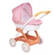 Коляска для ляльки Smoby Baby Nurse Теракотова пудра люлька з корзинкою (7600254124) - изображение 2