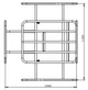 Трубчаста рама Zipper EWB150-100LTR до тачки ZI-EWB150-100L - изображение 3