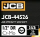 Головка ударна шестигранна 1/2" 26 мм JCB tools JCB-44526 - изображение 3