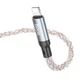 Кабель HOCO U112 Shine charging data cable for iP Gray - изображение 4
