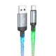 Кабель HOCO U112 Shine charging data cable for Type-C Gray - изображение 1