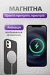 Магнитное беспроводное зарядное устройство Magsafe Magnetic, 15W USB-C для совместимых смартфонов, белый - изображение 2