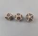 Набор кубиков, 7 шт., кости кубики для DND, TTRPG, полиэдрические кости для настольных и ролевых игр D&D, цвет слоновой кости - изображение 5