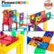 Klocki magnetyczne Select PicassoTiles Marble Run and Race Track 108 elementów 1411170 (0817338027162) - obraz 4