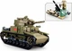 Klocki konstrukcyjne Sluban WWII Italiaanse Tank 2in1 463 elementów 2499374 (6938242955816) - obraz 3