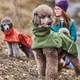 Дощовик для собак Hurtta Mudventure Coat ECO Зелений 35 - изображение 2