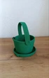 Кошик з ручкою Verde Fiore, 13×10 см, зелений - зображення 2