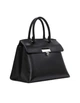 Сумка жіноча Calvin Klein Becky Turn Lock Satchel - зображення 4