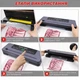 Вакууматор для продуктів Vacuum Sealer з LED-дисплеєм, вбудованим різаком та 10 пакетами для вакуумного пакування - зображення 12