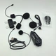 Bluetooth-гарнітура Y12 Pro Intercom для мотоциклетного шолома – радіус дії 500 м, IPX6 - зображення 10