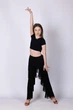 Топ з бахромою для бальних танців Nova Dance Black розмір 150 (00541-150) - изображение 1