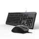 Комплект проводной A4Tech KB-N9000 USB Black - изображение 6