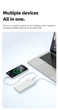 Повербанк Power Bank AWEI P5K Pro 10000 mAh Type-C зі швидкою зарядкою (Чорний) - зображення 7