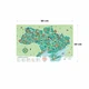 Скретч-карта мира 1DEA.me Travel Map Моя Рідна Україна (UAR) - изображение 2