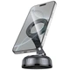 Автотримач Hoco H92 High vacuum suction cup magnetic (universal) Black / Metal gray - зображення 1