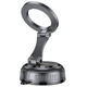 Автотримач Hoco H92 High vacuum suction cup magnetic (universal) Black / Metal gray - зображення 3