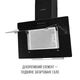 Вытяжка декоративная наклонная Perfelli DN 6142 BL LED - изображение 3