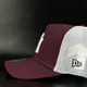 Бордовая кепка с сеткой New Era MLB New York Yankees A Frame Trucker 12523895 - изображение 6