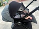 Универсальный солнцезащитный козырек на коляску DoRechi Double Shade Черный - изображение 7