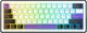 Клавіатура HATOR Hellyberry HK60 Mechanical Linear USB White/Violet - зображення 1