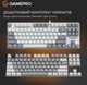 Клавіатура GamePro Genesis Metallic MK110W Red Switches White - зображення 15