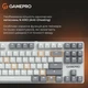 Клавіатура GamePro Genesis Metallic MK110W Red Switches White - зображення 16