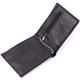 Мужской кошелек-зажим из натуральной кожи ST Leather 22460 Черный - изображение 3