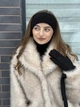 Пов'язка на голову тепленька жіноча чорна - зображення 1