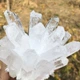 Натуральный камень белого кварца White Quartz 100 г — природный минерал для медитации, коллекции и декора - изображение 5