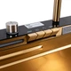 Мойка кухонная PVD Gold 75*45 VALESO Handmade "Водопад" (ДЕКОР) - изображение 10
