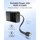 Павербанк Baseus 30000 mAh 22.5W EnerFill FC51 Bipow 2 Pro Зовнішній акумулятор PowerBank з швидкою зарядкою QC3.0+PD3.0 та Type-C кабелем (E0028100) Black - зображення 8