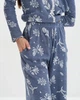 Пижама женская широкие штанами - рубчик Nicoletta 45052в M темно синий - изображение 5